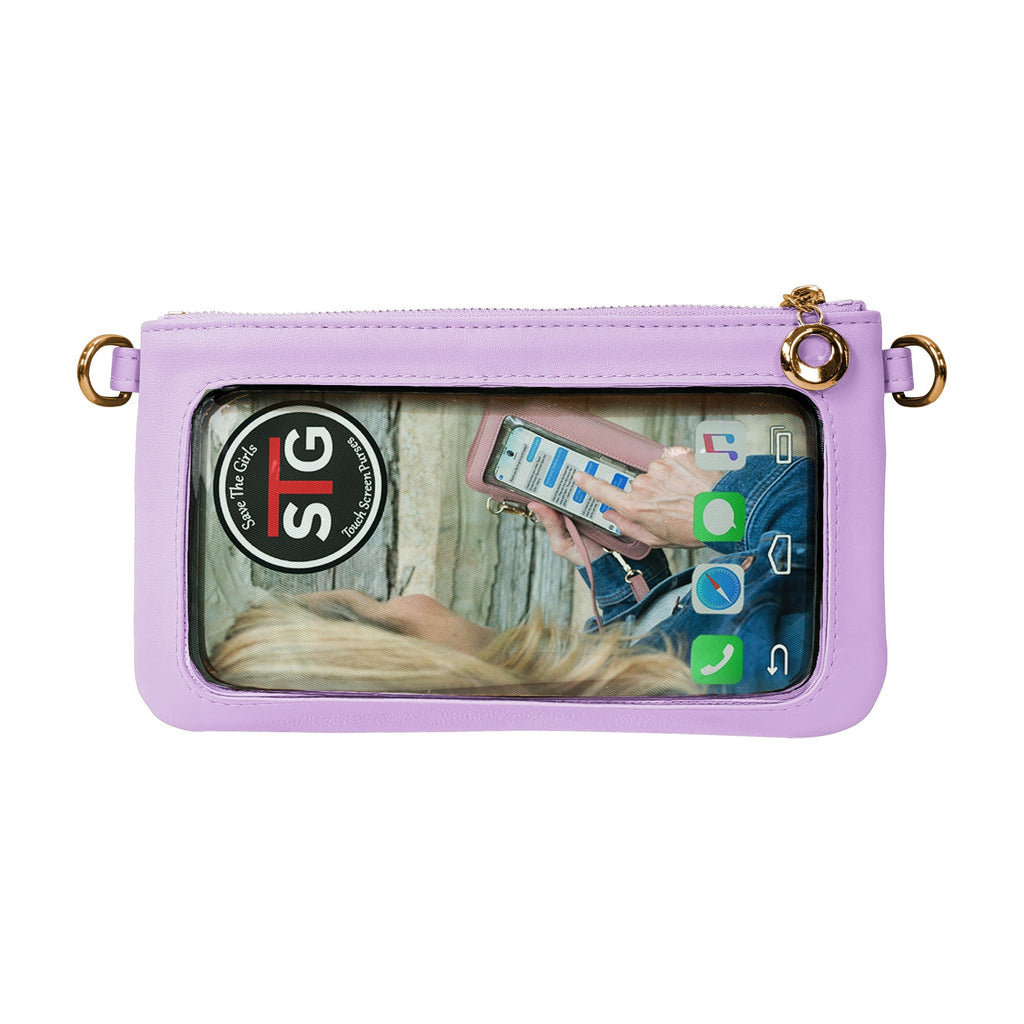 RFID Crossbody Purse – Anti-Theft Touch Screen – BANQHUM
