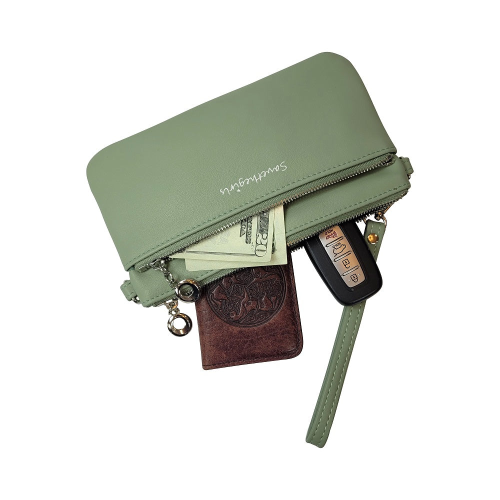 RFID Crossbody Purse – Anti-Theft Touch Screen – BANQHUM