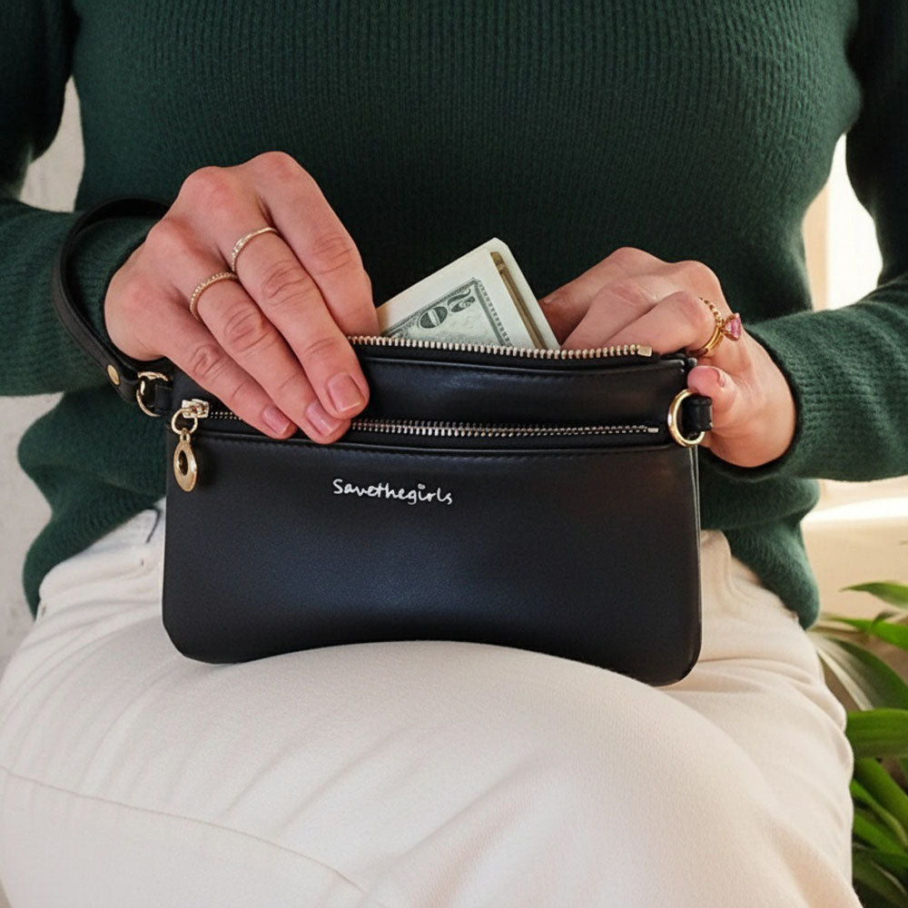 RFID Crossbody Purse – Anti-Theft Touch Screen – BANQHUM