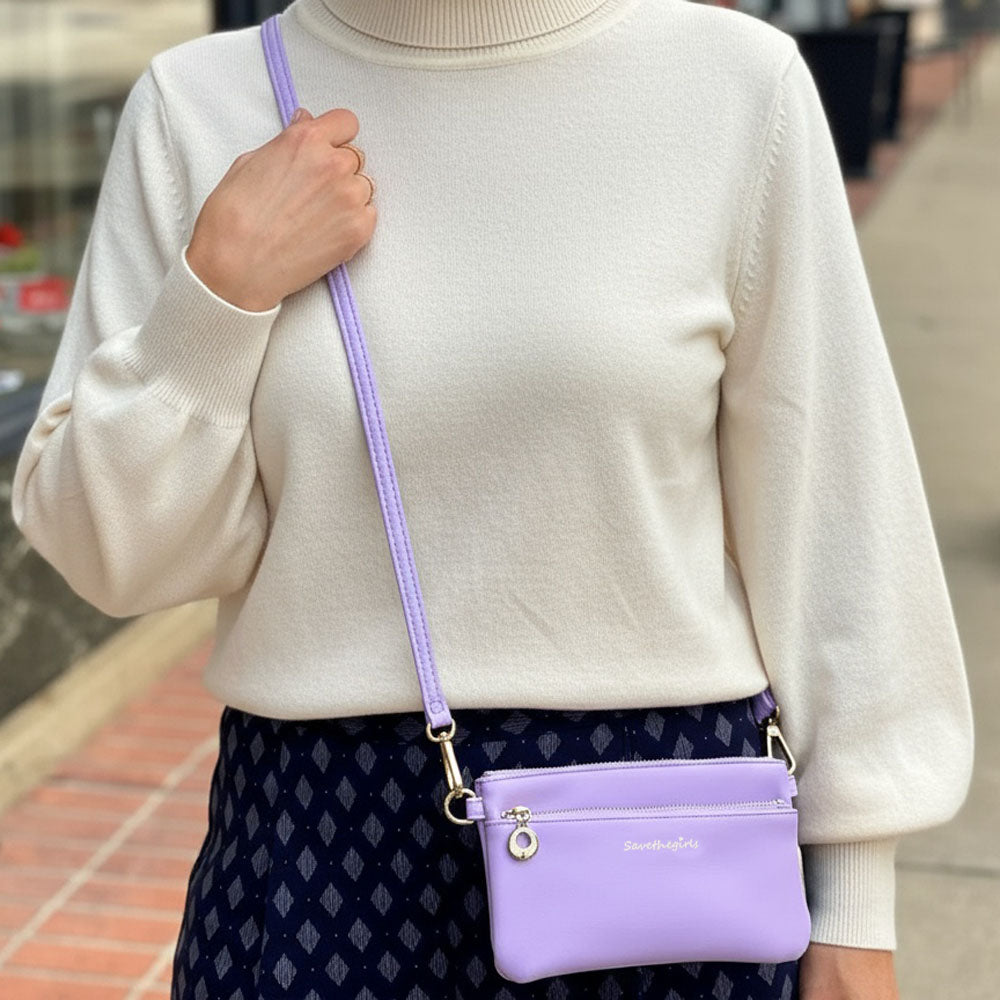 RFID Crossbody Purse – Anti-Theft Touch Screen – BANQHUM